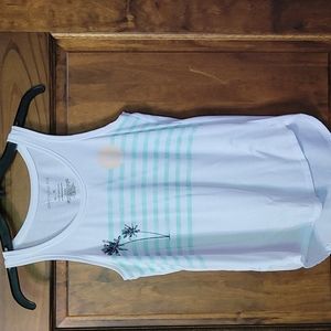 Summery white tank top